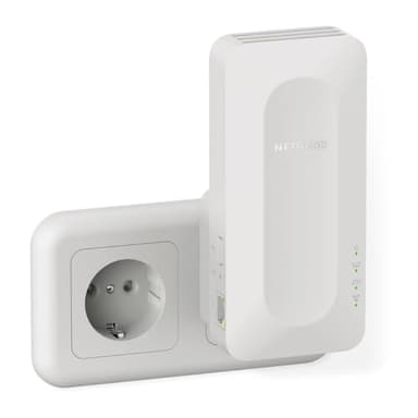 NETGEAR Répéteur WiFi 6 Mesh (EAX17), Amplificateur AX3000, Puissant Couvre jusqu'à 140 m², 3 Gbps, Extender Compatible Toutes Box, Booster, Garde Le même nom de réseau Actuel, Installation Facile
