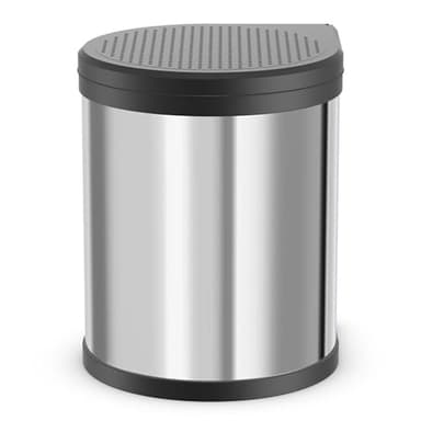 Poubelle de cuisine encastrable sous évier 15L Hailo Compact-Box M