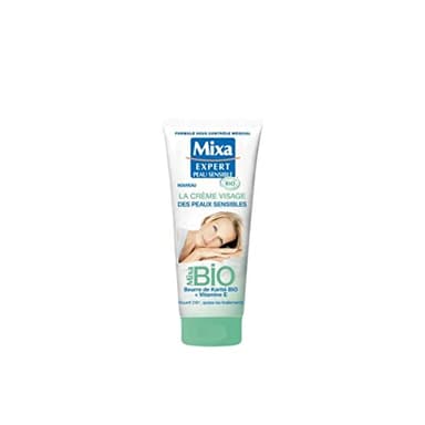 Mixa La crème visage des peaux sensibles bio - Le tube de 100ml