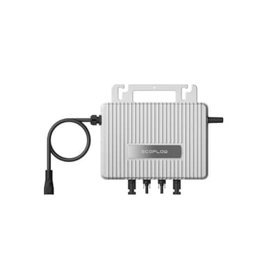 EcoFlow Stream Micro-onduleur solaire intelligent 800W, pour kit solaire de balcon, onduleur MPPT intégré, seuls quelques petits défauts dans l'emballage, le produit n'a pas été utilisé(Reconditionné)