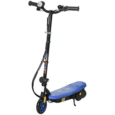 HOMCOM Trottinette électrique 120 W Pliable pour Enfant 7-14 Ans 12 Km/h Max. autonomie 10 Km Max. Bleu