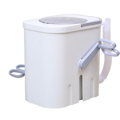 Lave-Linge Manuel, Machine à Laver Portable pour Appartements, Camping, Voyage, Lave-Linge pour sous-vêtements et Chaussettes, Personnes seules