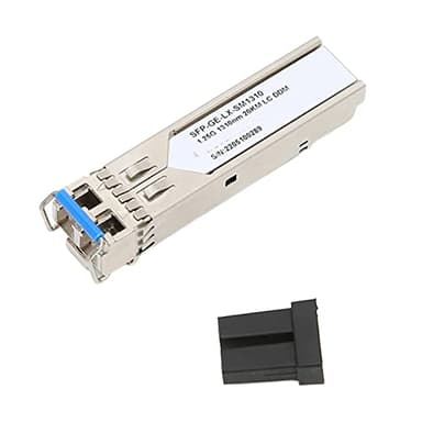 Module Optique SFP GE LX SM1310 1,25 Go, émetteur-récepteur SFP Double Fibre Monomode 1310 Nm, Jusqu'à 20 Km, Prise en DDM, pour Commutateurs à Fibre Optique, Routeurs, Cartes