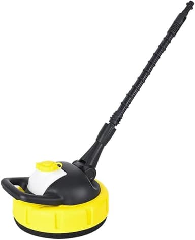 YUET Accessoire De Nettoyeur De Terrasse pour Karcher, Accessoires De Nettoyeur Haute Pression Rotatif avec Longue Poignée pour Extérieur, Terrasse, Surface De Nettoyage De Voiture