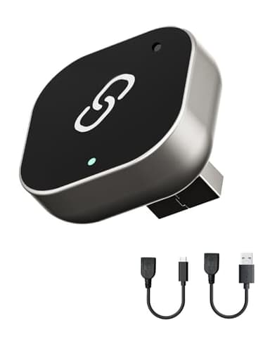 Spedal Adaptateur Carplay sans Fil pour iPhone, EZ Connect Clé USB CarPlay Voiture, Compatible avec Les Voitures 2016+ et iPhone iOS 10+, Plug and Play (Argent)