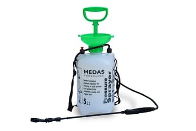 MEDAS PRO - Pulvérisateur avec lance de 5 l - Pression jardin - Flacon 5 l - Accessoires de jardin