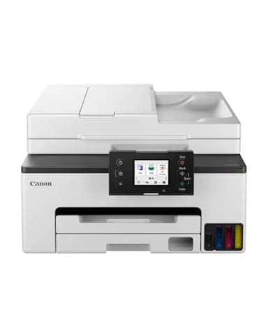Canon MAXIFY GX2050 Imprimante A4 Couleur pour la Maison et Le Bureau, Imprimante, Copieur, Scanner et Télécopieur Jet d'encre MegaTank Tout-en-Un, sans Fil, Connectivité Wi-FI, Ethernet et USB