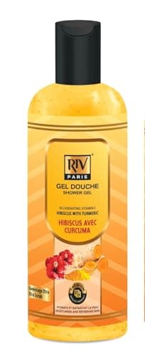 RIV Paris Gel Douche Gommant Éclaircissant Hibiscus & Curcuma - 1000 ml