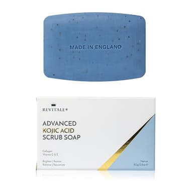 Revitale Savon Éclaircissant Exfoliant Avancé à l’Acide Kojique – Barre Réparatrice et Équilibrante pour un Teint Rayonnant et Rajeuni