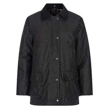 Walker and Hawkes - Veste Rembourrée Kirkstall en Cire pour Femmes - Bleu Marine - 10