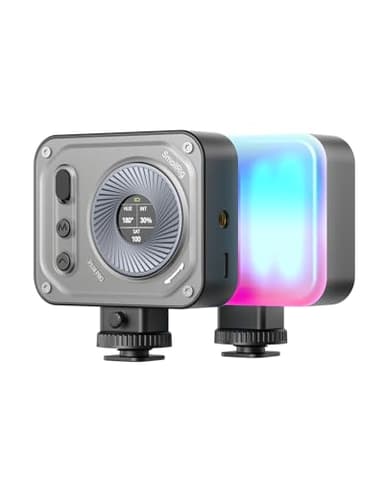 SMALLRIG Vibe P108 Pro RGB Vidéo LED Portable, Éclairage Caméra Pour Photographie, Cold Shoe, CRI95+, 2500-6500K, 12 Effets, Accessoires de Remplissage Pour Créateur de Contenu, Streaming - 4661