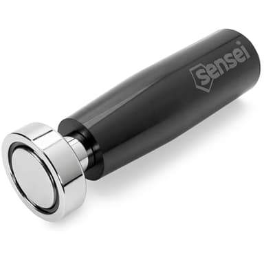 SENSEI® Aimant en Néodyme Puissant avec Poignée – Ø 25 mm, Force d'Attraction 25 kg – Pour Atelier, Levage et Tri Métallique