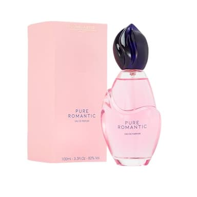 JEANNE ARTHES - Eau de Parfum Femme - Pure Romantic - Floral & Fruité - Bergamote et Fruit de la passion - Fabriqué en France à Grasse - Cadeau femme - 100 ml