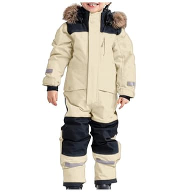 Combinaison De Ski Enfants Garçons Fille Ensemble de Neige Ado Ensembles de Neige Imperméable Coup Vent Veste Hiver À Capuche + Pantalon Imperméable Randonnée Activités de Plein Air en Hiver