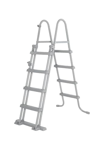 Echelle de sécurité 2 x 4 marches pour Piscine Hauteur 122 cm