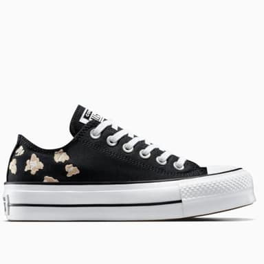Converse Femme Chuck Taylor All Star Lift Basket, Noir, 37.5 EU