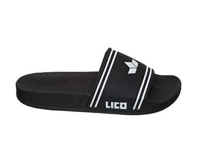 Lico Mixte Coast Chaussures De Plage Piscine, Noir Schwarz Weiss 009, 43 Eu
