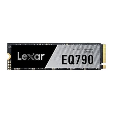 Lexar EQ790 2To SSD M.2 2280 PCIe Gen4x4 NVMe 1.4, Jusqu'à 7000 Mo/s en Lecture, 5000 Mo/s en écriture pour Les Charges de Travail Intenses et Les Jeux PC PS5, Disque SSD Interne Hautes Performances