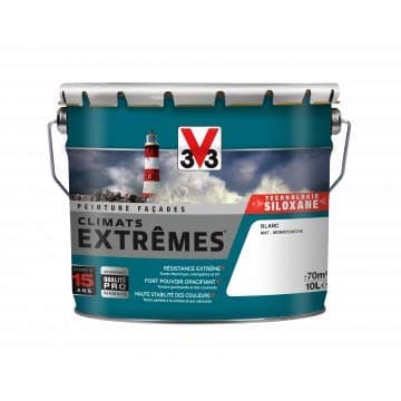 peinture façade climats extrêmes 10l ton pierre - V33