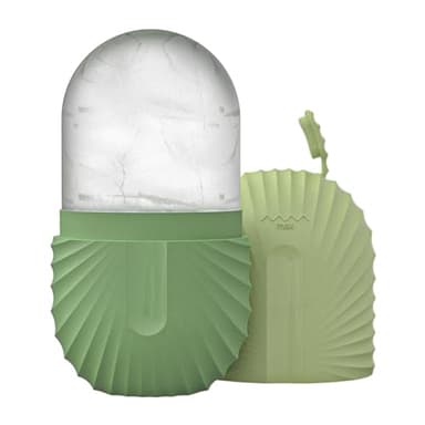 Ice Roller Visage Et Yeux, Rouleau À Glace Pour Le Visage, Moule À Glace Pour Le Visage, Roller De Massage Visage Réutilisable, Efficacement Poches, Réduit Pores, Améliore Élasticité De Peau