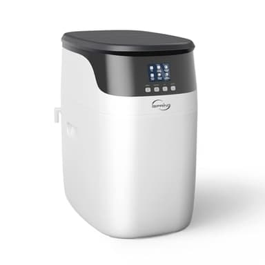 iSpring WCS15KG-E Adoucisseur d'Eau pour Toute la Maison avec Fonction de Rinçage Domestique, Haute Capacité pour les Ménages et les Entreprises