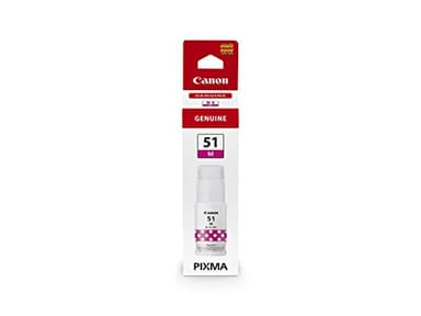 Canon GI-51 M Bouteille d'encre, pour imprimante jet d'encre PIXMA MEGATANK, magenta