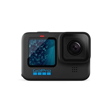 GoPro HERO11 Black - Caméra d'action étanche avec vidéo Ultra HD 5.3K60, Photos 27MP, capteur d'image 1/1.9", Diffusion en Direct, Webcam, stabilisation