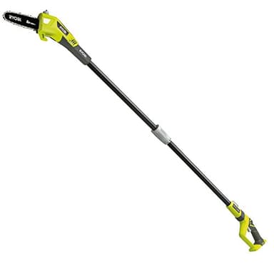 RYOBI - Élagueur sur Perche 18V ONE+ OPP1820 – Lame 20 cm, Manche Télescopique jusqu’à 3 m, Lubrification Auto – Taille Sûre des Branches Hautes – Batterie Non Incluse