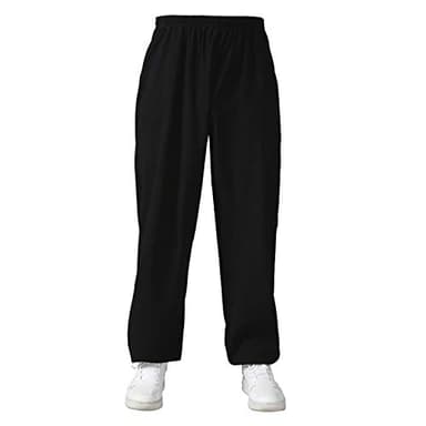 air swimmers Arts Martiaux Costume | Unisexe Kung Fu et Tai Chi Vêtements | Pantalon en Coton et Lin | Tenue Quotidiens pour Le Yoga et Le Pilates (A,XL)