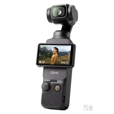 DJI Osmo Pocket 3, digital camera vlog CMOS 1'' et Vidéo 4K/120 ips, Stabilisation à 3 axes, MAP rapide,Suivi Facial/Objets,Écran tactile rotatif 2",petite Cam. Vidéo pour Photographie,YouTube