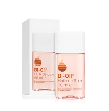 Bi-Oil Huile de Soin Pour la Peau - Soin Spécialisé pour les Vergetures, Cicatrices, Peau Sèche et Teint Irrégulier - 1 x 60 ml