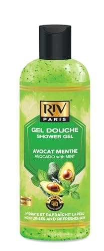 RIV Paris Gel Douche Gommage Éclaircissant Avocat & Menthe - 1000 ml