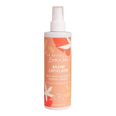 La Belle Boucle - Brume Capillaire Anti-Frisottis 250ml - Spray Hydratant Sans Rinçage - Redéfinit et Rafraîchit les Boucles - Soin Naturel Cheveux Ondulés, Bouclés, Frisés