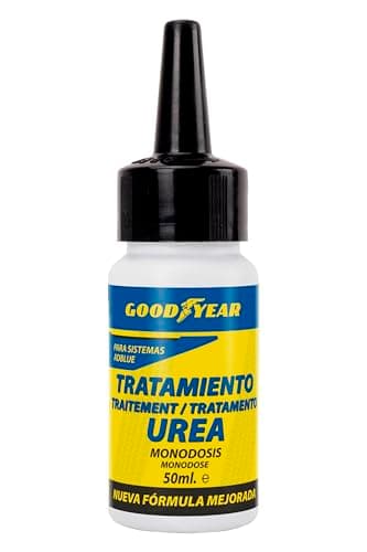 Goodyear Traitement anticristallisant en Dose Unique pour AdBlue | Additif d'urée 50 ML à Usage Unique | Prévient Les pannes et la Formation de Cristaux dans Le catalyseur et l'injecteur