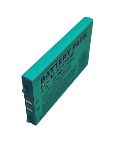 Link-e - Batterie de Remplacement 3.7V 850mAh Compatible avec la Console Portable Nintendo Gameboy Advance SP - GBA SP