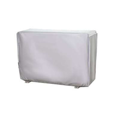 Cache Climatiseur Exterieur Housse Climatiseur Extérieur Anti Poussière Anti Neige Imperméable Résistant Au Soleil (Moyen)