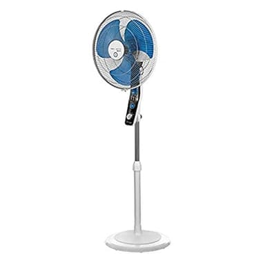 Rowenta Ventilateur sur pied Mosquito Protect 16"/40 cm, Efficacité extrême contre les moustiques, 3 vitesses, Ventilation puissante, Oscillation automatique, Hauteur réglable VU4210F0