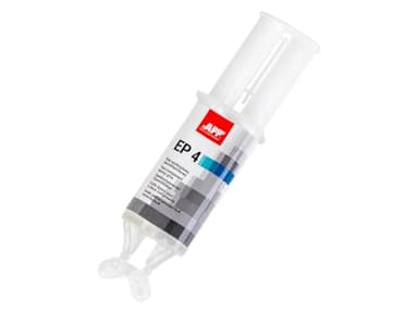 APP EP 4 - Colle epoxy bi-composant | Résine époxy transparente + durcisseur | Colle bicomposant universelle pour toutes les applications, intérieur et extérieur | Transparente | 25 ml