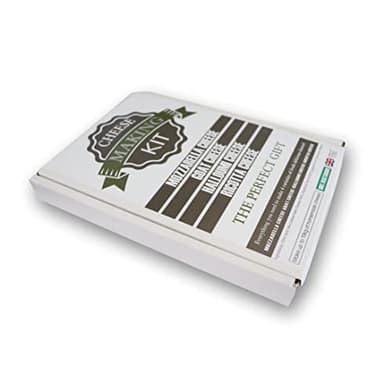 Kit de fabrication de fromage, chèvre, fromage chypriote, mozzarella, ricotta, coffret cadeau argent
