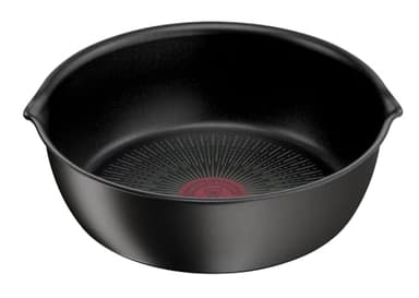Tefal Ingenio Poêle profonde 26 cm, Induction, Revêtement antiadhésif, Indicateur de démarrage de cuisson, Empilable, Compatible lave-vaisselle, Fabriqué en France, Eco Resist L3978502