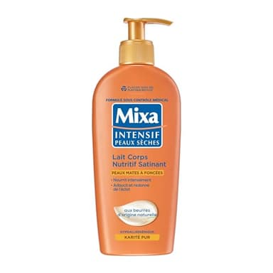 Mixa Intensif Peaux Sèches Lait Corps Nutritif Satinant, 250ml