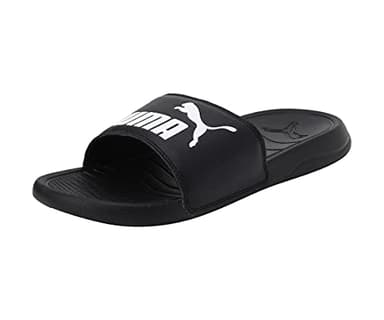 PUMA Unisex Popcat 20 Sandales à enfiler, Peacoat White, 44.5 EU