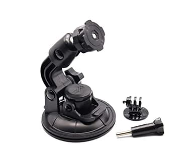 DesignUniverse Support Pare-brise Support Téléphone Compatible avec QuadLock et GoPro