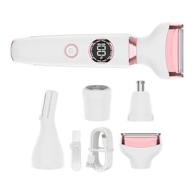 Rasoir Électrique | Appareil Délicat Détachable à Charge Rapide | Épilateur Électrique pour Femmes,Pour l'Épilation du Visage et du Corps pour Voyage et Beauté