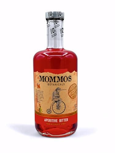 Mommos Bitter 0,0% - Alternative BITTER - Sans alcool - Sans sucre - Faible en calories - Premium - Spiritueux sans alcool - 700 ml | Pour les amateurs de spiritueux 0%