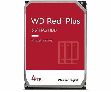 Western Digital 4 to Disque Dur WD Red Plus, Disque Dur NAS