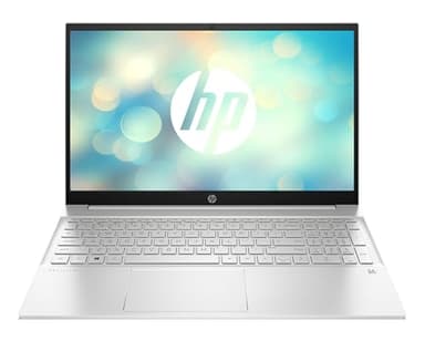 HP Pavilion 15-eg2000sf Ordinateur Portable 15,6" FHD, PC Portable (Intel Core i5-1235U, RAM 16 Go, SSD 512 Go, Intel Iris XE, Windows 11), Laptop Argent, Clavier AZERTY
