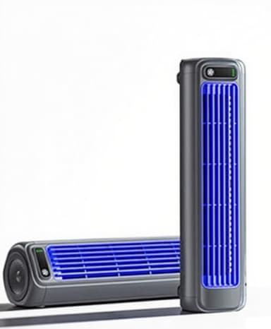 Coldeeze cooling ace - Rafraichisseur d’air portable | Air Conditioner Portable Rafraîchissez n'importe quel espace en quelques secondes (1x Grau)