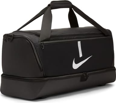 Nike Sac de Sport Rigide Soccer, Noir/Noir/Blanc, Taille Grande