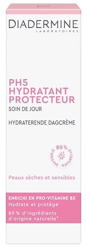 Diadermine Soin de jour hydratant PH5, peaux sèches et sensibles - Le tube de 50ml
